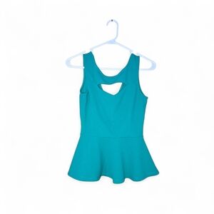 Love J Teal Tank Top